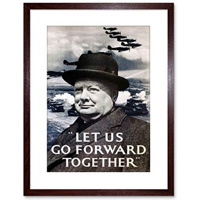 Wee Blue Coo Ad War Churchill Winston Victory Britain WW2 Framed Wall Art Print Wee Blue Coo Ad War Churchill Winston Victory Britain WW2 Framed Wall Art Print