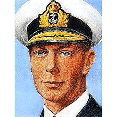 Fine Art Prints Timym Portrait King George VI England UK Painting Unframed Wall Art Print Poster Home Decor Premium Fine Art Prints Timym Portrait King George VI England UK Painting Unframed Wall Art Print Poster Home Decor Premium