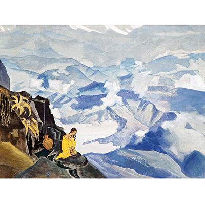 Fine Art Prints Roerich Drops Of Life Mountain Landscape Painting Large Wall Art Print Canvas Premium Mural Fine Art Prints Roerich Drops Of Life Mountain Landscape Painting Large Wall Art Print Canvas Premium Mural