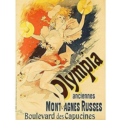 Fine Art Prints Cheret Olympia Roller Coaster Paris Advert Unframed Wall Art Print Poster Home Decor Premium Fine Art Prints Cheret Olympia Roller Coaster Paris Advert Unframed Wall Art Print Poster Home Decor Premium
