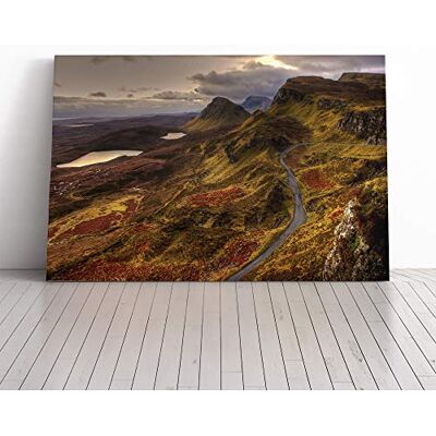 Big Box Art Scotland Mountains Landscape (8) Canvas Print Gallery Wrapped 30mm Frame Wall Art 30x20 inches Ready to Hang Modern Landscape Picture Living Room Bedroom Lounge Office Big Box Art Scotland Mountains Landscape (8) Canvas Print Gallery Wrapped 30mm Frame Wall Art 30x20 inches Ready to Hang Modern Landscape Picture Living Room Bedroom Lounge Office