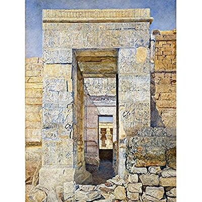 Fine Art Prints Newman East Entrance Isis Temple Philae Egypt Painting Art Print Canvas Premium Wall Decor Poster Mural Fine Art Prints Newman East Entrance Isis Temple Philae Egypt Painting Art Print Canvas Premium Wall Decor Poster Mural