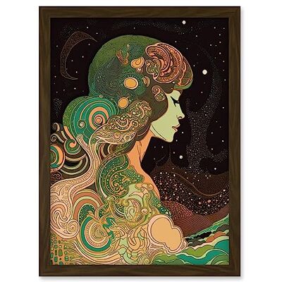 Artery8 - Aurora Borealis - Framed Wall Art Artery8 - Aurora Borealis - Framed Wall Art