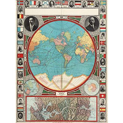 Fine Art Prints GPC 1913 World Map Colonial Power Panama Canal Unframed Wall Art Print Poster Home Decor Premium Fine Art Prints GPC 1913 World Map Colonial Power Panama Canal Unframed Wall Art Print Poster Home Decor Premium