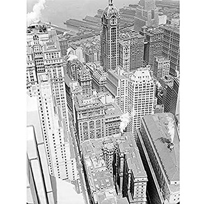 Fine Art Prints Cityscape 1938 Financial District Manhattan NY Photo Art Print Canvas Premium Wall Decor Poster Mural Fine Art Prints Cityscape 1938 Financial District Manhattan NY Photo Art Print Canvas Premium Wall Decor Poster Mural