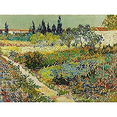 Fine Art Prints Vincent Van Gogh Garden At Arles Art Print Canvas Premium Wall Decor Poster Mural Fine Art Prints Vincent Van Gogh Garden At Arles Art Print Canvas Premium Wall Decor Poster Mural