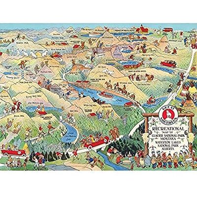 Artery8 Map Scheuerle 1925 Glacier National Park Montana USA Unframed Wall Art Print Poster Home Decor Premium Artery8 Map Scheuerle 1925 Glacier National Park Montana USA Unframed Wall Art Print Poster Home Decor Premium