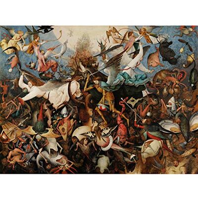Fine Art Prints Pieter Bruegel The Elder The Fall Of The Rebel Angels Large Wall Art Print Canvas Premium Poster Mural Fine Art Prints Pieter Bruegel The Elder The Fall Of The Rebel Angels Large Wall Art Print Canvas Premium Poster Mural