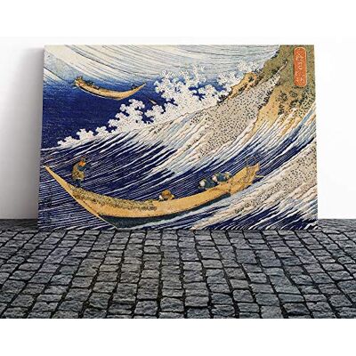 Big Box Art Wall Hokusai Ocean Wave Japanese Oriental Art Canvas Print Gallery Wrapped 30mm Frame Wall Art 30x20 inches Ready to Hang Asian Seascape Picture Living Room Bedroom Lounge Office Big Box Art Wall Hokusai Ocean Wave Japanese Oriental Art Canvas Print Gallery Wrapped 30mm Frame Wall Art 30x20 inches Ready to Hang Asian Seascape Picture Living Room Bedroom Lounge Office