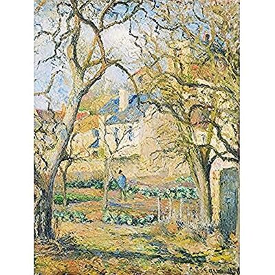 Fine Art Prints Pissarro Vegetable Garden Art Print Canvas Premium Wall Decor Poster Mural Fine Art Prints Pissarro Vegetable Garden Art Print Canvas Premium Wall Decor Poster Mural