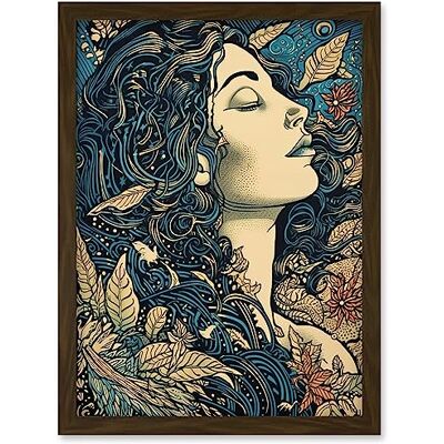 Artery8 - Mother Nature - A4 - Framed - Wall Art Artery8 - Mother Nature - A4 - Framed - Wall Art