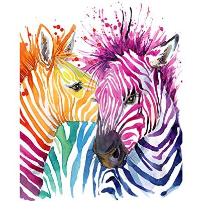 Fine Art Prints Rainbow Zebra Painting Large Wall Art Print Canvas Premium Poster Fine Art Prints Rainbow Zebra Painting Large Wall Art Print Canvas Premium Poster