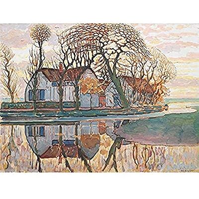 Fine Art Prints Mondrian Farm Near Duivendrecht Trees Landscape Painting Unframed Wall Art Print Poster Home Decor Premium Fine Art Prints Mondrian Farm Near Duivendrecht Trees Landscape Painting Unframed Wall Art Print Poster Home Decor Premium