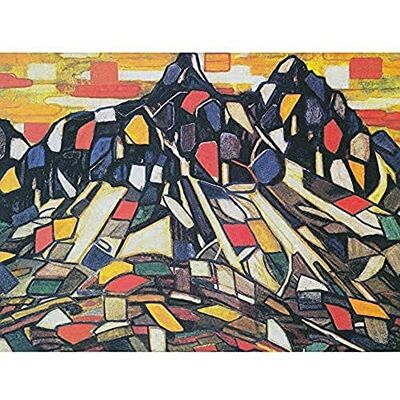 Fine Art Prints Rohlfs Berg Mountain Expressionist Painting Art Print Canvas Premium Wall Decor Poster Mural Fine Art Prints Rohlfs Berg Mountain Expressionist Painting Art Print Canvas Premium Wall Decor Poster Mural
