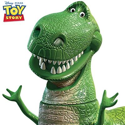 Disney Toy Story "Rex" Canvas Print, Multi-Colour, 40 x 40 cm Disney Toy Story "Rex" Canvas Print, Multi-Colour, 40 x 40 cm