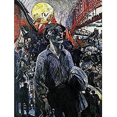 Fine Art Prints Vogeler Hamburg Shipyard Worker Painting Unframed Wall Art Print Poster Home Decor Premium Fine Art Prints Vogeler Hamburg Shipyard Worker Painting Unframed Wall Art Print Poster Home Decor Premium
