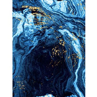 Wee Blue Coo Abstract Dark Blue Gold Flow Large Wall Art Print Canvas Premium Poster Wee Blue Coo Abstract Dark Blue Gold Flow Large Wall Art Print Canvas Premium Poster