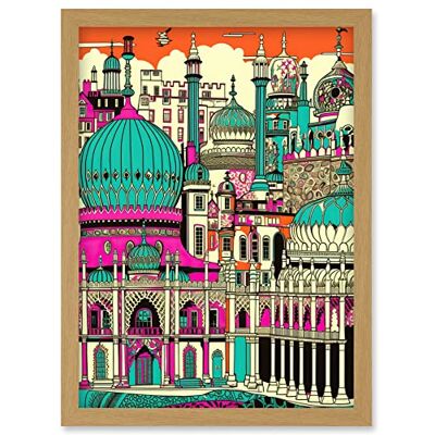 Artery8 - Brighton Royal Pavilion Palace - Wall Art Print Artery8 - Brighton Royal Pavilion Palace - Wall Art Print