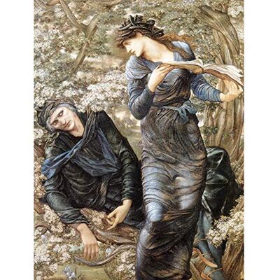 Fine Art Prints Burne-Jones Beguiling Merlin Arthurian Painting Large Wall Art Print Canvas Premium Mural Fine Art Prints Burne-Jones Beguiling Merlin Arthurian Painting Large Wall Art Print Canvas Premium Mural