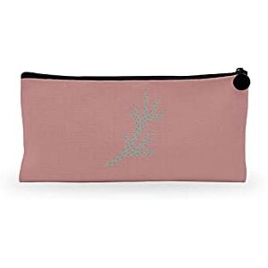 Bonamaison Cotton Canvas Pencil Case with Zipper - School, Kids Bonamaison Cotton Canvas Pencil Case with Zipper - School, Kids