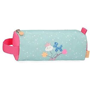 Enso Balloons Round Pencil Case, Multicoloured, 22 x 8.5 x 8 cm, Polyester, Multicoloured, One Size, Round Case Enso Balloons Round Pencil Case, Multicoloured, 22 x 8.5 x 8 cm, Polyester, Multicoloured, One Size, Round Case