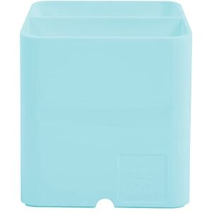 Exacompta Ref. 67763D Box of 10 PEN-CUBE Aquarel pencil holders With 2 compartments of different sizes and heights dimensions 7.4 x 7.4 x 9.3 cm pastel green color Exacompta Ref. 67763D Box of 10 PEN-CUBE Aquarel pencil holders With 2 compartments of different sizes and heights dimensions 7.4 x 7.4 x 9.3 cm pastel green color