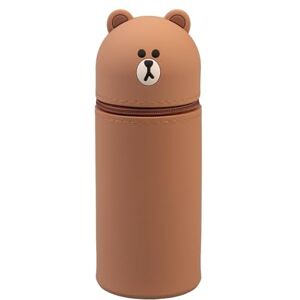 Grupo Erik School Pencil Case Line Friends Brown Expandable Pencil Cases, Back to School Supplies, Office Stationery Supplies Kawaii Stationery Grupo Erik School Pencil Case Line Friends Brown Expandable Pencil Cases, Back to School Supplies, Office Stationery Supplies Kawaii Stationery