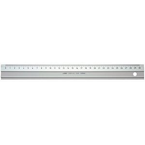 Linex 100413071 1950 Super M Series Aluminium Ruler 50 CM Scales in MM, with Slip Protection, Zeichenkante Cutting Edge and Aluminium Linex 100413071 1950 Super M Series Aluminium Ruler 50 CM Scales in MM, with Slip Protection, Zeichenkante Cutting Edge and Aluminium