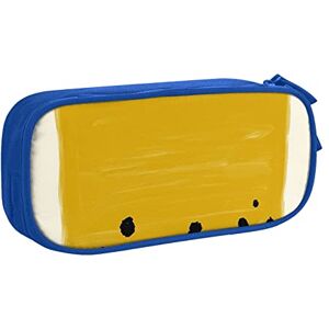 Cpoeixyqlzf FLYIFE Mustard Yellow and Black Large Pencil Bag with 2 Compartments Pencil Pen Case Pencil Pouch Bag Organizer for Girls Boys Student School Office College -One Size Cpoeixyqlzf FLYIFE Mustard Yellow and Black Large Pencil Bag with 2 Compartments Pencil Pen Case Pencil Pouch Bag Organizer for Girls Boys Student School Office College -One Size