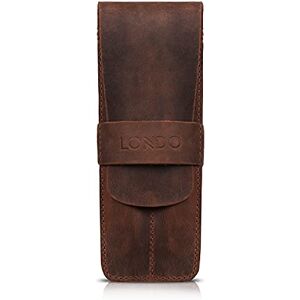 Londo Leather Pen Case - Genuine Cowhide, Classic Look, Multiple Colors Londo Leather Pen Case - Genuine Cowhide, Classic Look, Multiple Colors