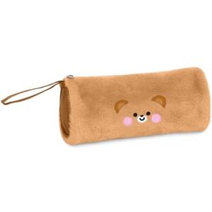 Cartomania Plushy Write Up School Pencil Case Teddy Bear Design Brown Soft Furry Pencil Case for Kids Adults Gift Cartomania Plushy Write Up School Pencil Case Teddy Bear Design Brown Soft Furry Pencil Case for Kids Adults Gift