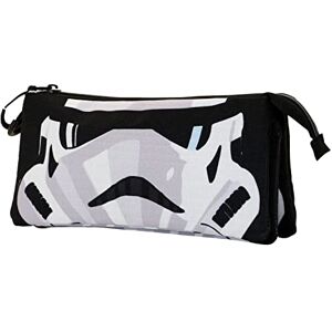 Star Wars Trooper-ECO Triple Pencil Case, Black, 23 x 11 cm Star Wars Trooper-ECO Triple Pencil Case, Black, 23 x 11 cm