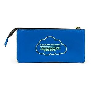 Ambar Blue Recycled Plastic Pencil Case - Pencil Case Ambar Blue Recycled Plastic Pencil Case - Pencil Case