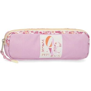 Pepe Jeans Sandra School Pencil Case, Size Carry in Backpack, Postcard or Bag by Joumma Bags, Pink, Case Pepe Jeans Sandra School Pencil Case, Size Carry in Backpack, Postcard or Bag by Joumma Bags, Pink, Case