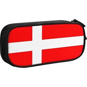 Cpoeixyqlzf FLYIFE Denmark Danish Flag Large Pencil Bag with 2 Compartments Pencil Pen Case Pencil Pouch Bag Organizer for Girls Boys Student School Office College -One Size Cpoeixyqlzf FLYIFE Denmark Danish Flag Large Pencil Bag with 2 Compartments Pencil Pen Case Pencil Pouch Bag Organizer for Girls Boys Student School Office College -One Size