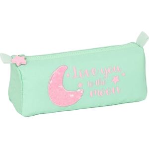 safta BLACKFIT8 MOON – Pencil Case, Recyclable Fabric, Children's Pencil Case, Ideal for School Age Children, Comfortable and Versatile, Quality and Resistance, 21 x 7 x 8 cm, Green, green, Estándar, safta BLACKFIT8 MOON – Pencil Case, Recyclable Fabric, Children's Pencil Case, Ideal for School Age Children, Comfortable and Versatile, Quality and Resistance, 21 x 7 x 8 cm, Green, green, Estándar,