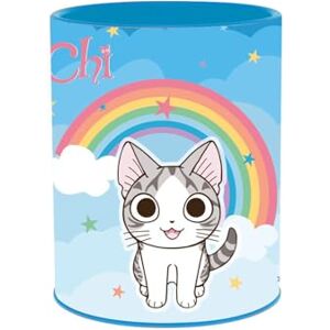 QUO VADIS Pencil holder Chi Multicolor Strong and durable 8x8x10.5cm Metal Rounded edges QUO VADIS Pencil holder Chi Multicolor Strong and durable 8x8x10.5cm Metal Rounded edges