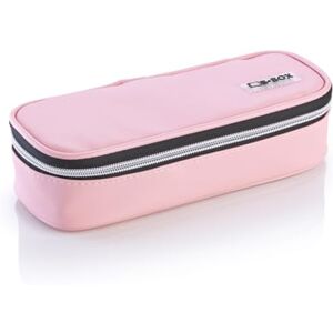 Favorit Pink Oval Pencil Case - School & Art Supplies Favorit Pink Oval Pencil Case - School & Art Supplies