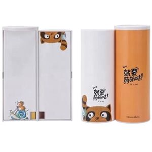 GSJNHY Multifunction Pencil Case Pencil Case Simple School Supplies Stationery Pencilcase Student Stylish Pen Case Learning Tools Calculator Stationery Set (Color : Little Raccoon) GSJNHY Multifunction Pencil Case Pencil Case Simple School Supplies Stationery Pencilcase Student Stylish Pen Case Learning Tools Calculator Stationery Set (Color : Little Raccoon)