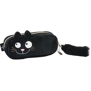 moses Ed The Cat Black Polyester Pencil Case - Pencil Case moses Ed The Cat Black Polyester Pencil Case - Pencil Case