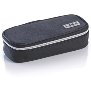 Favorit Pencil Case - Black - 24x9.5x6cm - School & Art Favorit Pencil Case - Black - 24x9.5x6cm - School & Art