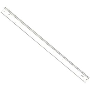 Graphoplex Ruler Bevelled Edge + Embossment Transparent 60 cm Transparent Graphoplex Ruler Bevelled Edge + Embossment Transparent 60 cm Transparent
