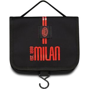 Seven Milan Boys Pencil Case, Red Black, with Handle, Travel and Leisure, Black, Modern Seven Milan Boys Pencil Case, Red Black, with Handle, Travel and Leisure, Black, Modern