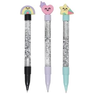 Mr. Wonderful Mr.Wonderful Pencil Case with 3 Pens This Will Be Fun x x, Multi-Coloured, 21x3x14, Casual Mr. Wonderful Mr.Wonderful Pencil Case with 3 Pens This Will Be Fun x x, Multi-Coloured, 21x3x14, Casual