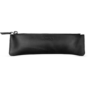 LONDO Genuine Leather Pen Case - Black - Pen and Pencil Case LONDO Genuine Leather Pen Case - Black - Pen and Pencil Case