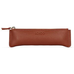 LONDO Boys Pen Case - Genuine Leather - Brown LONDO Boys Pen Case - Genuine Leather - Brown