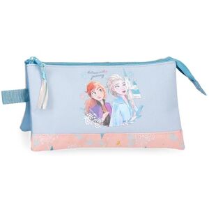 Disney Joumma Bags, Frozen Believe in The Journey, Children's Pencil Case, School Case, Toiletry Bag, Organize Size, Side Handle, Blue, Believe case Disney Joumma Bags, Frozen Believe in The Journey, Children's Pencil Case, School Case, Toiletry Bag, Organize Size, Side Handle, Blue, Believe case