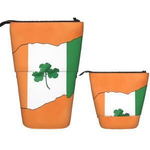 Haehjtgdfhatgwehfg Telescopic Pencil Case Pop Up Pencil Holder Ireland Flag Shamrock Standing Pencil Bag Retractable Pencil Pouch Stand-up Organizer Cute Stationery Pen Case Portable Makeup Bag for Office Holiday Gift, Haehjtgdfhatgwehfg Telescopic Pencil Case Pop Up Pencil Holder Ireland Flag Shamrock Standing Pencil Bag Retractable Pencil Pouch Stand-up Organizer Cute Stationery Pen Case Portable Makeup Bag for Office Holiday Gift,