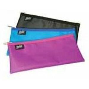 Helix Small Nylon Pencil Case 100mm x 200mm (Pack of 12 in Assorted Colours) Helix Small Nylon Pencil Case 100mm x 200mm (Pack of 12 in Assorted Colours)