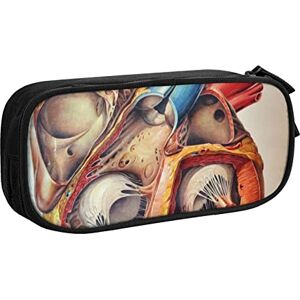 Cpoeixyqlzf FLYIFE Human Anatomy Heart Chart Large Pencil Bag with 2 Compartments Pencil Pen Case Pencil Pouch Bag Organizer for Girls Boys Student School Office College -One Size Cpoeixyqlzf FLYIFE Human Anatomy Heart Chart Large Pencil Bag with 2 Compartments Pencil Pen Case Pencil Pouch Bag Organizer for Girls Boys Student School Office College -One Size